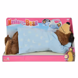 Smoby Masha Peluche Michka Ronfleur 40Cm