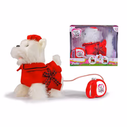 Simba 105893242, Animal électronique pour enfants, 3 an(s), Rouge, Blanc