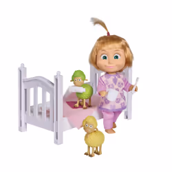 Smoby Masha Poupee Dodo 12Cm, 3 an(s), Garçon/Fille, 120 mm, 115 g, Rose