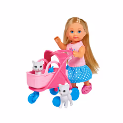 Simba Toys Evi LOVE Cat Buggy