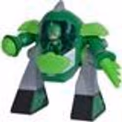 Jouet - SIMBA - Turbo Robot avec Canon - Gecko - Figurine incluse - Fonctions ludiques