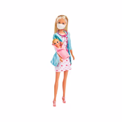 Simba Toys 105733493, Poupée, Femelle, 3 an(s), Bleu, Marron, Rose, Blanc