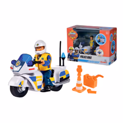 Simba Toys SLP MOTO POLICE + 1 FIG, Chine, 80 mm, 160 mm, 120 mm