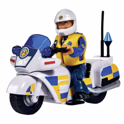 Simba Toys SLP MOTO POLICE + 1 FIG