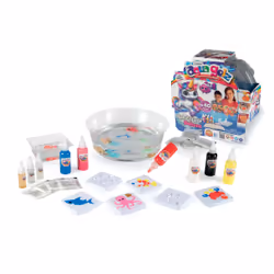 Smoby AQUA GELZ SET CREATIF DELUXE, Kit de loisirs créatifs pour enfants, 8 an(s), Bleu, 6 pièce(s)