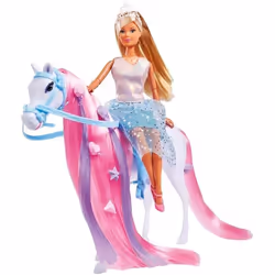 Smoby SL PRINCESSE ET CHEVAL, 3 an(s), 290 mm, 374 g, Bleu