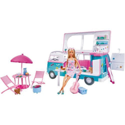 Poupée mannequin 29cm Steffi love et son camping car qui souvre