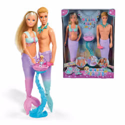 Smoby SL Famille Sirènes, 3 an(s), 290 mm, 220 g, Multicolore