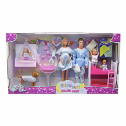 Simba 105733552009, Poupée mannequin, Mâle et femelle (kit), Multicolore