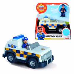 Smoby SLP MINI 4X4 POLICE 17CM, 3 an(s), Multicolore