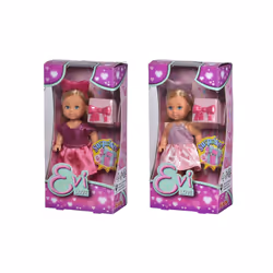 Simba Toys Evi LOVE Surprise, 2-sort., Mini poupée, Femelle, 3 an(s), Garçon/Fille, Couleurs assorties