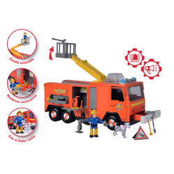 Smoby SLP CAMION POMPIER JUPITER, Chine, 160 mm, 380 mm, 200 mm