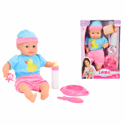 Smoby Laura Poupon A Faim 38Cm - Vue supplémentaire 12