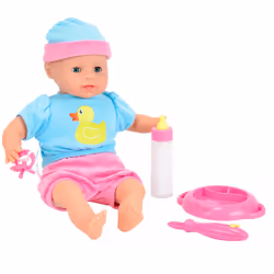 Smoby Laura Poupon A Faim 38Cm - Vue supplémentaire 4