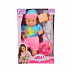 Smoby Laura Poupon A Faim 38Cm - Vue supplémentaire 5
