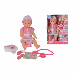 Smoby Nbb Poupon Docteur, 3 an(s), Garçon/Fille, 380 mm, 667 g, Rose