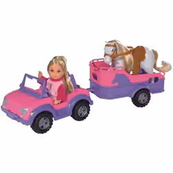 Simba Evi Love Jeep+Remorque Chevaux