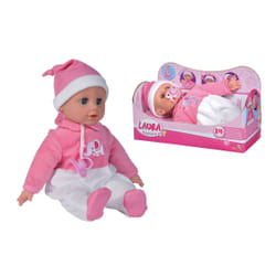 Smoby LAURA POUPON FAIT DODO 38CM