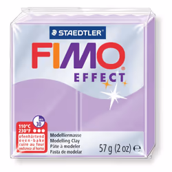 GRAINE CREATIVE Fimo Effect 57G Lilas Pastel / 8020-605, Violet, 1 pièce(s), 14 an(s), Garçon/Fille, Pâte à modeler, Allemagn ...