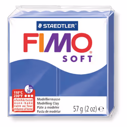 GRAINE CREATIVE Fimo Soft 57G Bleu Brilla, 8 an(s), Plastique, Bleu, 1 pièce(s)