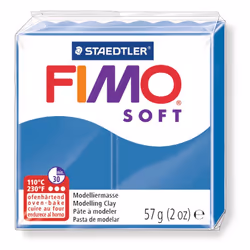 GRAINE CREATIVE Fimo Soft 57G Bleu Pacific, 8 an(s), Plastique, Bleu, 1 pièce(s)