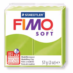 GRAINE CREATIVE Fimo Soft 57G Vert Pomme, 8 an(s), Plastique, Vert, 1 pièce(s)