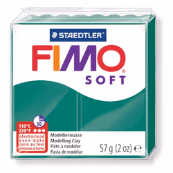 GRAINE CREATIVE Fimo Soft 57G Vert Sapin, 8 an(s), Plastique, Vert, 1 pièce(s)