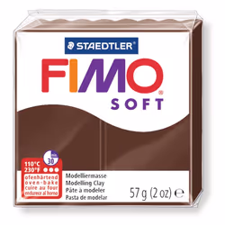 GRAINE CREATIVE Fimo Soft 57G Chocolat, 8 an(s), Plastique, Chocolat, 1 pièce(s)