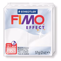 GRAINE CREATIVE Fimo Effect 57G Transparent / 8020-014, Transparent, 1 pièce(s), 14 an(s), Garçon/Fille, Pâte à modeler, Alle ...