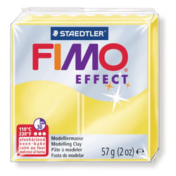 GRAINE CREATIVE Fimo Effect 57G Jaune Translucide / 8020-104