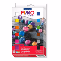 GRAINE CREATIVE Coffret Soft 12 1/2 Blocs, 8 an(s), Plastique, Multicolore, 12 pièce(s)