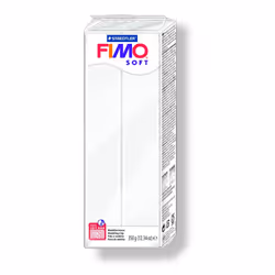 GRAINE CREATIVE Fimo Soft Blanc 350G, Blanc, 1 pièce(s), 14 an(s), 99 an(s), Garçon/Fille, Allemagne