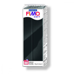 GRAINE CREATIVE Fimo Soft Noir 350G