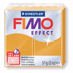 GRAINE CREATIVE Fimo Effect 57G Or Métallique / 8020-11, Or, 1 pièce(s), 14 an(s), Garçon/Fille, Pâte à modeler, Allemagne