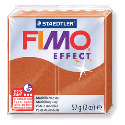 GRAINE CREATIVE Fimo Effect 57G Cuivre Métallique / 8020-27, 1 pièce(s), 14 an(s), Garçon/Fille, Pâte à modeler, Allemagne, A ...