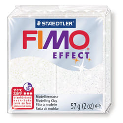 GRAINE CREATIVE Fimo Effect 57G Blanc Pailleté/8020-052