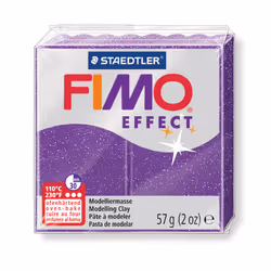 GRAINE CREATIVE Fimo Effect 57G Violet Pailleté / 8020-602, Violet, 1 pièce(s), 14 an(s), Garçon/Fille, Pâte à modeler, Allem ...