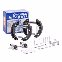 ATE Original TopKit 03.0520-0215.3 Kit de freins, freins à tambours avec cylindre de roue, avec accessoires VOLKSWAGEN: Lupo / Lupo 3L, Polo II Coupé