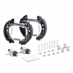 ATE Original TopKit 03.0520-0215.3 Kit de freins, freins à tambours avec cylindre de roue, avec accessoires VOLKSWAGEN: Lupo / Lupo 3L, Polo II Coupé