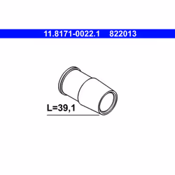 Kit de réparation, étrier de frein ATE 11.8171-0022.1