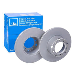 ATE Disque de frein MERCEDES-BENZ: T1/TN Camion plate-forme/Châssis, T2/LN1 Camion plate-forme/Châssis, T1 Bus 16,0mm 5 112,0mm plein revêtu