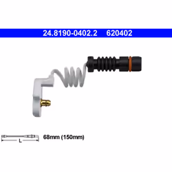 Témoin d'usure, plaquettes de frein ATE 24.8190-0402.2
