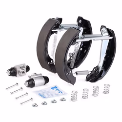 ATE Original TopKit 03.0520-1517.3 Kit de freins, freins à tambours avec cylindre de roue, avec accessoires VOLKSWAGEN: Golf 3 Cabrio, GOLF 2
