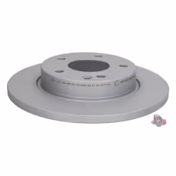 Disque de frein ATE 24.0112-0144.1 avant, plein, à haute teneur en carbone, 1 pièce