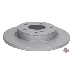Disque de frein ATE 24.0112-0144.1 avant, plein, à haute teneur en carbone, 1 pièce