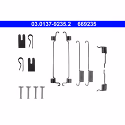 Kit d'accessoires, mâchoires de frein ATE 03.0137-9235.2