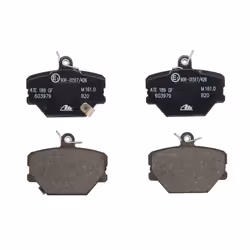 Jeu de plaquettes de frein ATE 13.0460-3979.2, avant