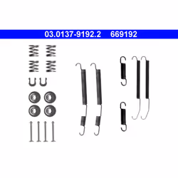 Kit d'accessoires, mâchoires de frein ATE 03.0137-9192.2