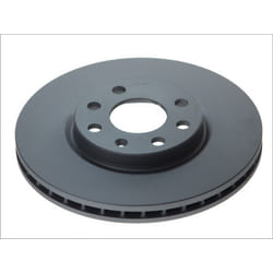 Disque de frein ATE 24.0124-0166.1 avant, ventilé, à haute teneur en carbone, 1 pièce