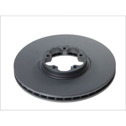 Disque de frein ATE 24.0124-0168.1 avant, ventilé, 1 pièce